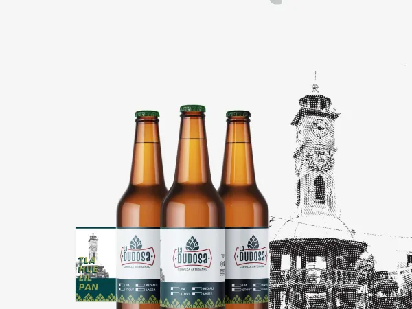 Identidad Visual Cerveza La Dudosa