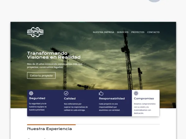 Diseño Web Empire CP