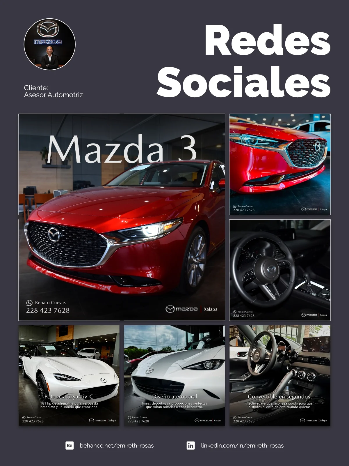 Estrategia y Fotografía Mazda Xalapa