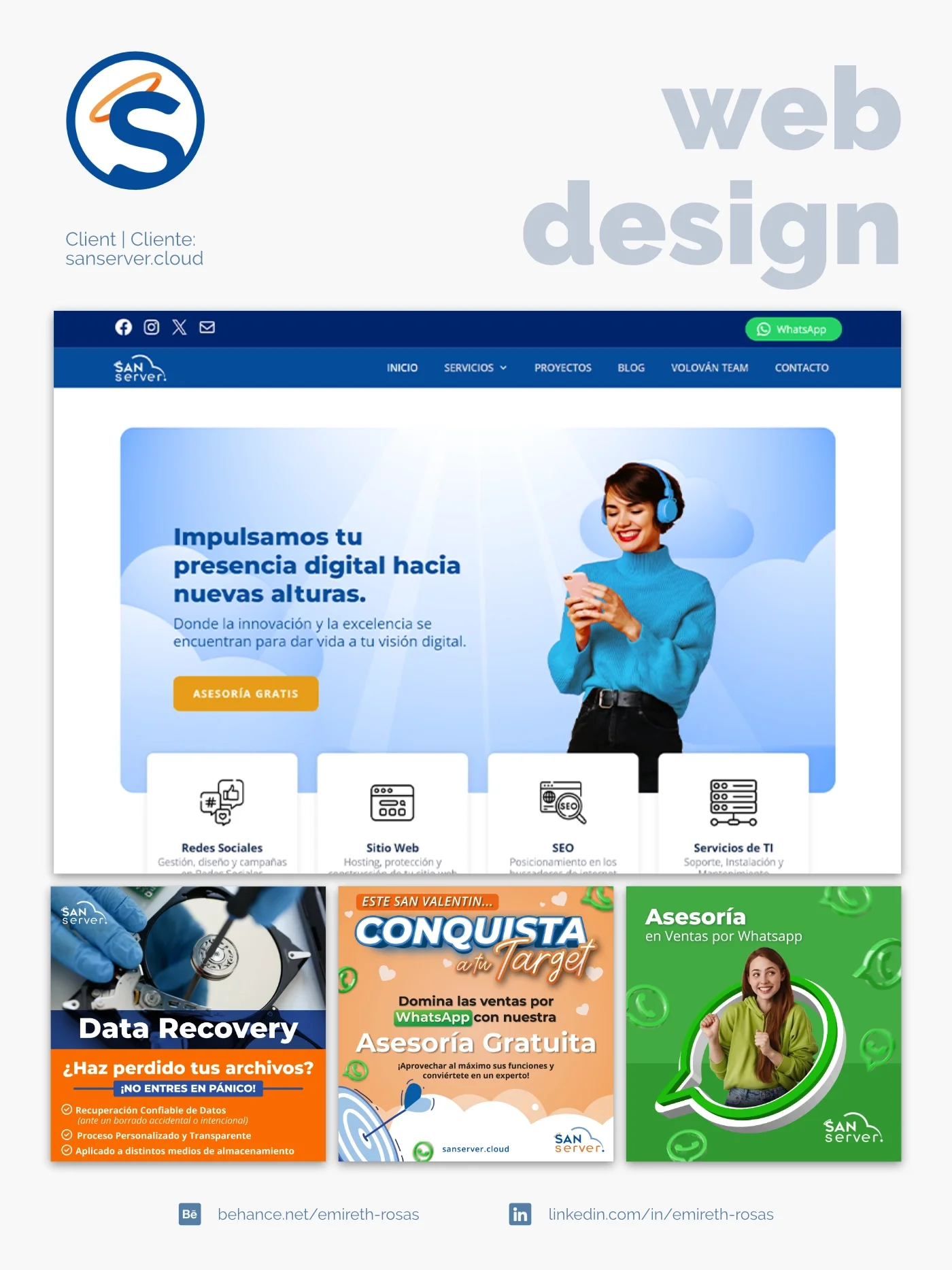 Presencia Digital Sanserver
